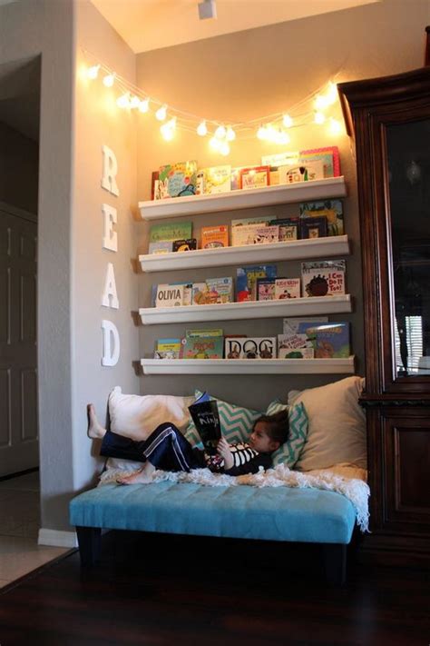 I transformed sons dull room into cosy reading nook